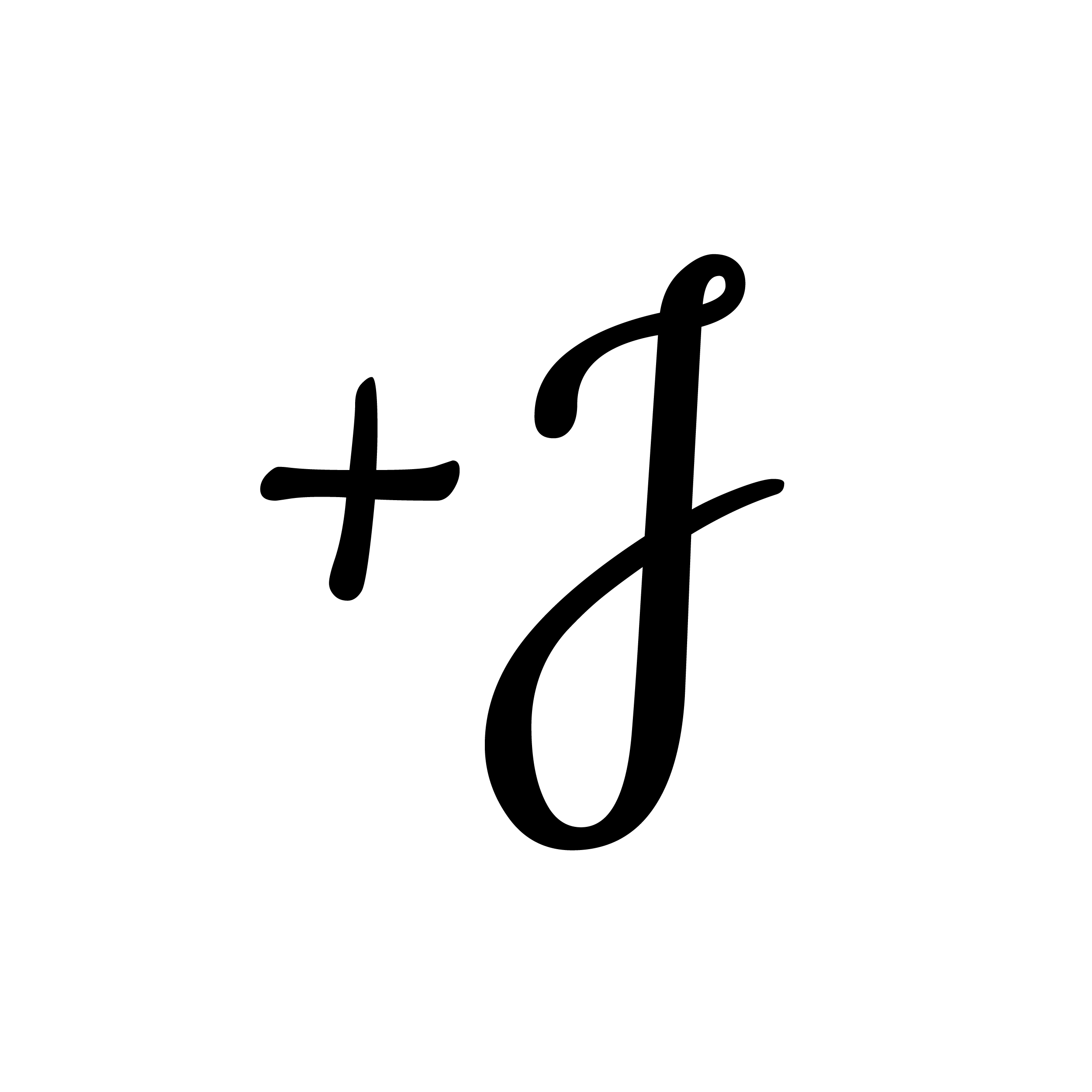+J